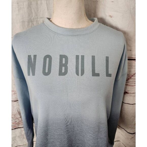 No Bull Logo Ombre Crewneck Sweatshirt Size Medium - Picture 5 of 7